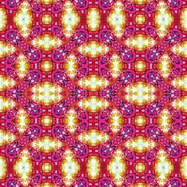 Kusursuz desen. Kusursuz bir doku. Soyut sonsuz desen. kaleydoskop