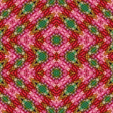 Kusursuz desen. Kusursuz bir doku. Soyut sonsuz desen. kaleydoskop