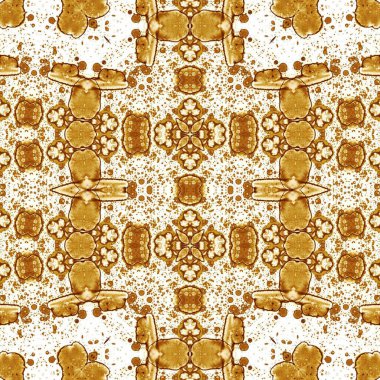 Kusursuz desen. Kusursuz bir doku. Soyut sonsuz desen. kaleydoskop