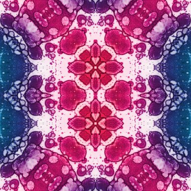 Kusursuz desen. Kusursuz bir doku. Soyut sonsuz desen. kaleydoskop