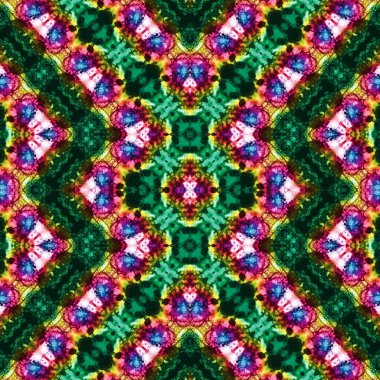 Kusursuz desen. Kusursuz bir doku. Soyut sonsuz desen. kaleydoskop