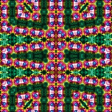 Kusursuz desen. Kusursuz bir doku. Soyut sonsuz desen. kaleydoskop