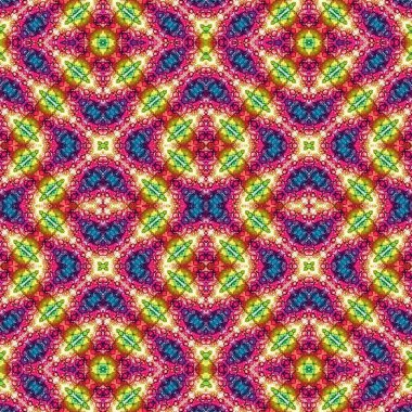 Kusursuz retro desen. Kusursuz sanat dokusu. Örülmüş halı