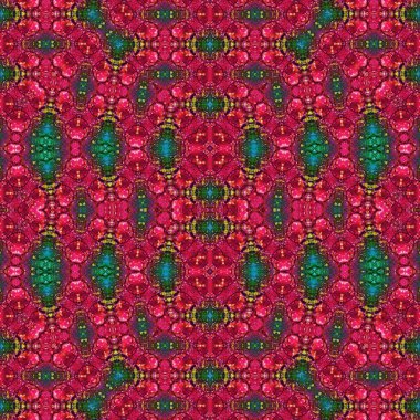 Kusursuz desen. Kusursuz bir doku. Soyut sonsuz desen. kaleydoskop
