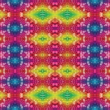 Kusursuz desen. Kusursuz bir doku. Soyut sonsuz desen. kaleydoskop