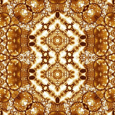 Kusursuz desen. Kusursuz bir doku. Soyut sonsuz desen. kaleydoskop