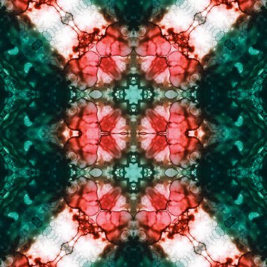 Kusursuz desen. Kusursuz bir doku. Soyut sonsuz desen. kaleydoskop