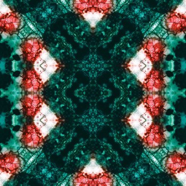 Kusursuz desen. Kusursuz bir doku. Soyut sonsuz desen. kaleydoskop