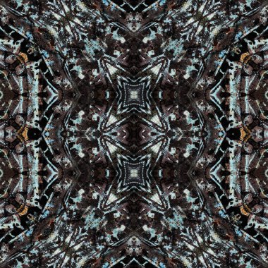 Kusursuz desen. Kusursuz bir doku. Soyut sonsuz desen. kaleydoskop