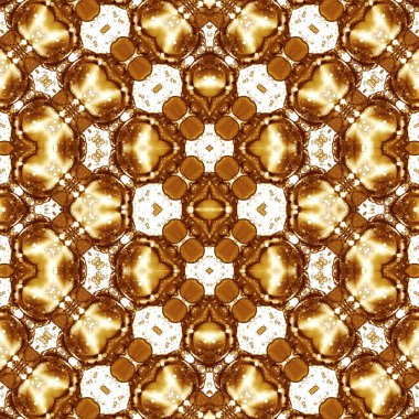 Kusursuz desen. Kusursuz bir doku. Soyut sonsuz desen. kaleydoskop