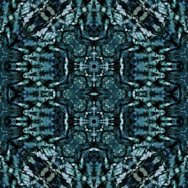 Kusursuz desen. Kusursuz bir doku. Soyut sonsuz desen. kaleydoskop