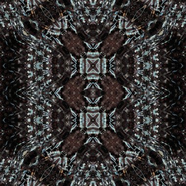 Kusursuz desen. Kusursuz bir doku. Soyut sonsuz desen. kaleydoskop