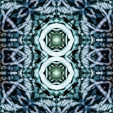 Kusursuz desen. Kusursuz bir doku. Soyut sonsuz desen. kaleydoskop