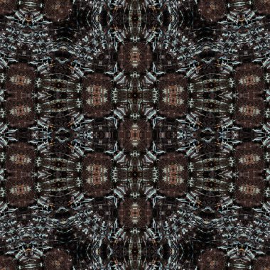 Kusursuz desen. Kusursuz bir doku. Soyut sonsuz desen. kaleydoskop