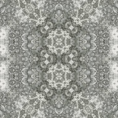 Kusursuz desen. Kusursuz bir doku. Soyut sonsuz desen. kaleydoskop