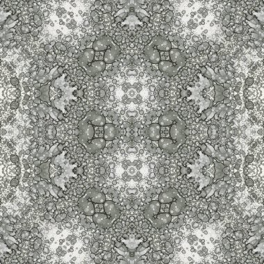 Kusursuz desen. Kusursuz bir doku. Soyut sonsuz desen. kaleydoskop