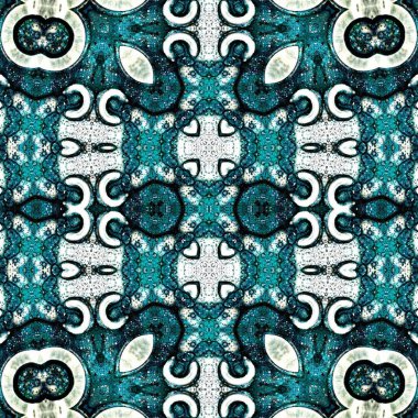 Kusursuz desen. Kusursuz bir doku. Soyut sonsuz desen. kaleydoskop