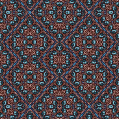 Kusursuz retro desen. Kusursuz sanat dokusu. Örülmüş halı