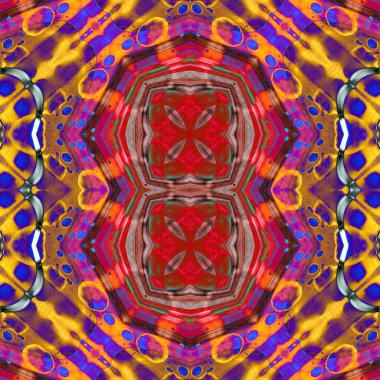 Kusursuz desen. Kusursuz bir doku. Soyut sonsuz desen. kaleydoskop