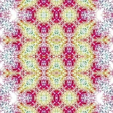 Kusursuz desen. Kusursuz bir doku. Soyut sonsuz desen. kaleydoskop