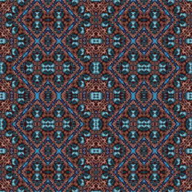 Kusursuz retro desen. Kusursuz sanat dokusu. Örülmüş halı