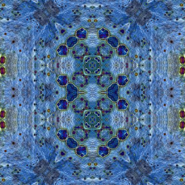 Kusursuz desen. Kusursuz bir doku. Soyut sonsuz desen. kaleydoskop