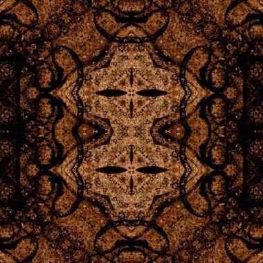 Kusursuz desen. Kusursuz bir doku. Soyut sonsuz desen. kaleydoskop