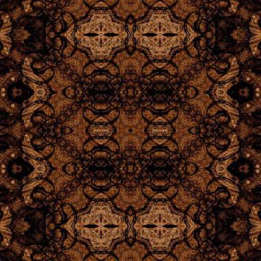 Kusursuz desen. Kusursuz bir doku. Soyut sonsuz desen. kaleydoskop