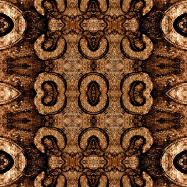 Kusursuz desen. Kusursuz bir doku. Soyut sonsuz desen. kaleydoskop