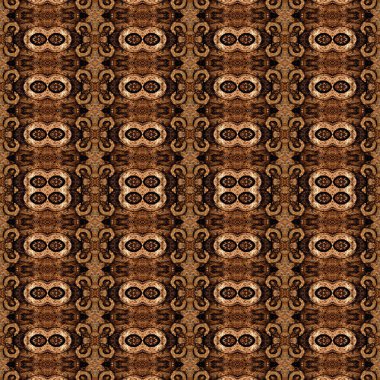 Kusursuz desen. Kusursuz bir doku. Soyut sonsuz desen. kaleydoskop