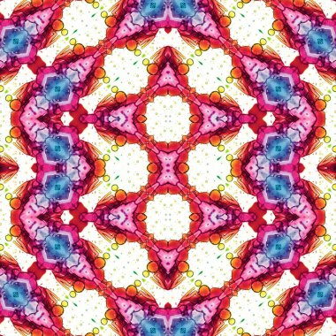 Kusursuz desen. Kusursuz bir doku. Soyut sonsuz desen. kaleydoskop