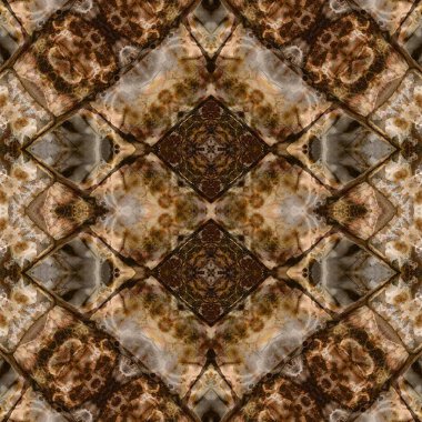 Kusursuz desen. Kusursuz bir doku. Soyut sonsuz desen. kaleydoskop