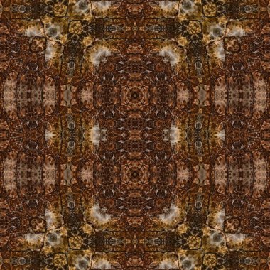 Kusursuz desen. Kusursuz bir doku. Soyut sonsuz desen. kaleydoskop