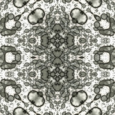 Kusursuz desen. Kusursuz bir doku. Soyut sonsuz desen. kaleydoskop