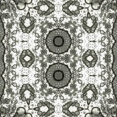 Kusursuz desen. Kusursuz bir doku. Soyut sonsuz desen. kaleydoskop