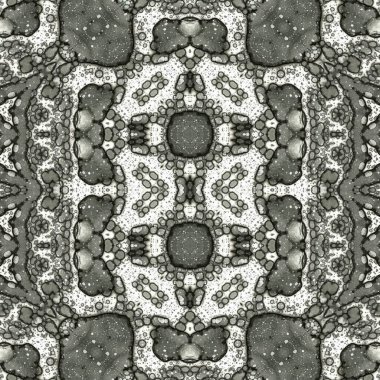 Kusursuz desen. Kusursuz bir doku. Soyut sonsuz desen. kaleydoskop