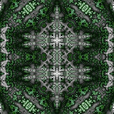 Kusursuz desen. Kusursuz bir doku. Soyut sonsuz desen. kaleydoskop