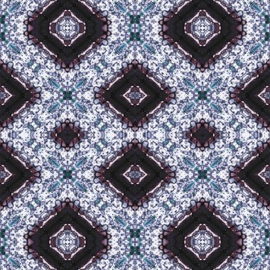 Kusursuz desen. Kusursuz bir doku. Soyut sonsuz desen. kaleydoskop