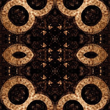 Kusursuz desen. Kusursuz bir doku. Soyut sonsuz desen. kaleydoskop