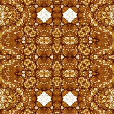 Kusursuz desen. Kusursuz bir doku. Soyut sonsuz desen. kaleydoskop