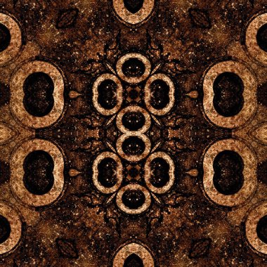 Kusursuz desen. Kusursuz bir doku. Soyut sonsuz desen. kaleydoskop