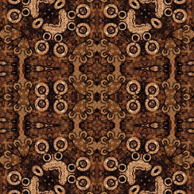 Kusursuz desen. Kusursuz bir doku. Soyut sonsuz desen. kaleydoskop