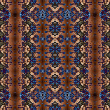 Kusursuz desen. Kusursuz bir doku. Soyut sonsuz desen. kaleydoskop