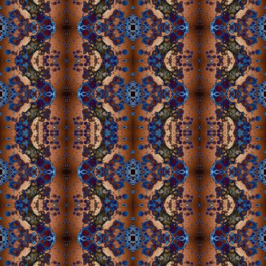 Kusursuz desen. Kusursuz bir doku. Soyut sonsuz desen. kaleydoskop