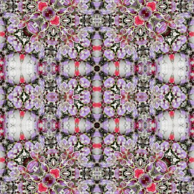 Kusursuz desen. Kusursuz bir doku. Soyut sonsuz desen. kaleydoskop