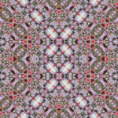 Kusursuz desen. Kusursuz bir doku. Soyut sonsuz desen. kaleydoskop