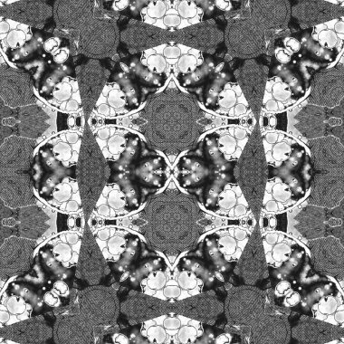 Kusursuz desen. Kusursuz bir doku. Soyut sonsuz desen. kaleydoskop