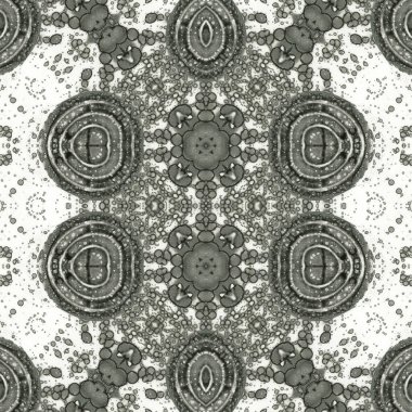 Kusursuz desen. Kusursuz bir doku. Soyut sonsuz desen. kaleydoskop