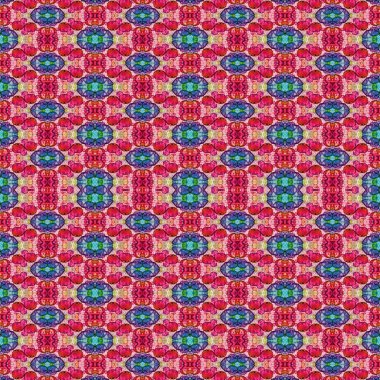 Kusursuz desen. Kusursuz bir doku. Soyut sonsuz desen. kaleydoskop