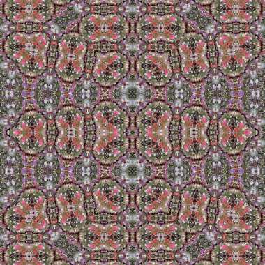 Kusursuz desen. Kusursuz bir doku. Soyut sonsuz desen. kaleydoskop